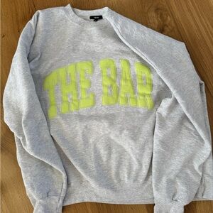 Gray 'The Bar' Sweatshirt